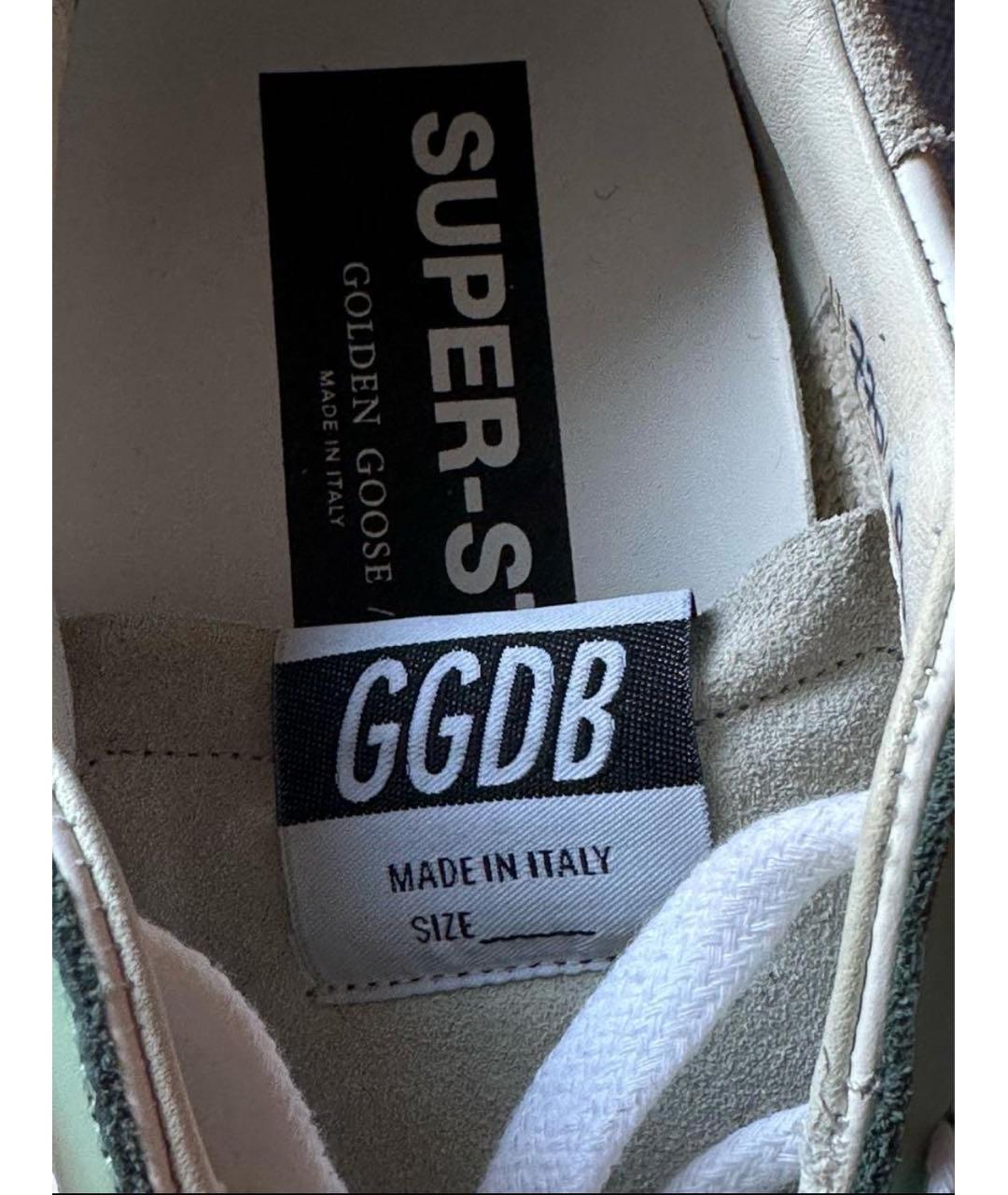 GOLDEN GOOSE DELUXE BRAND Белые кожаные кеды, фото 6