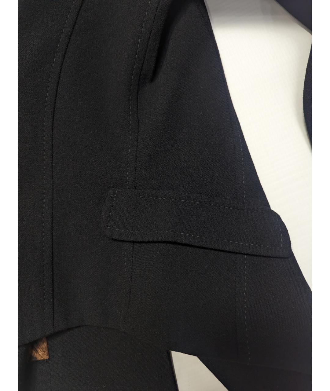 DOLCE&GABBANA Черный хлопковый жакет/пиджак, фото 5