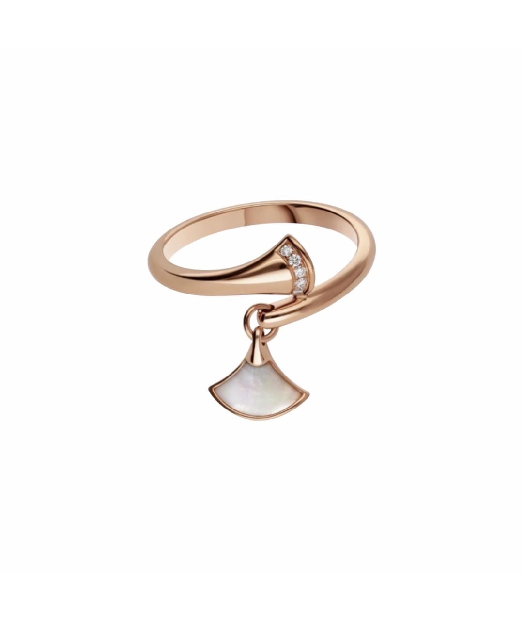 BVLGARI Золотое кольцо из розового золота, фото 1