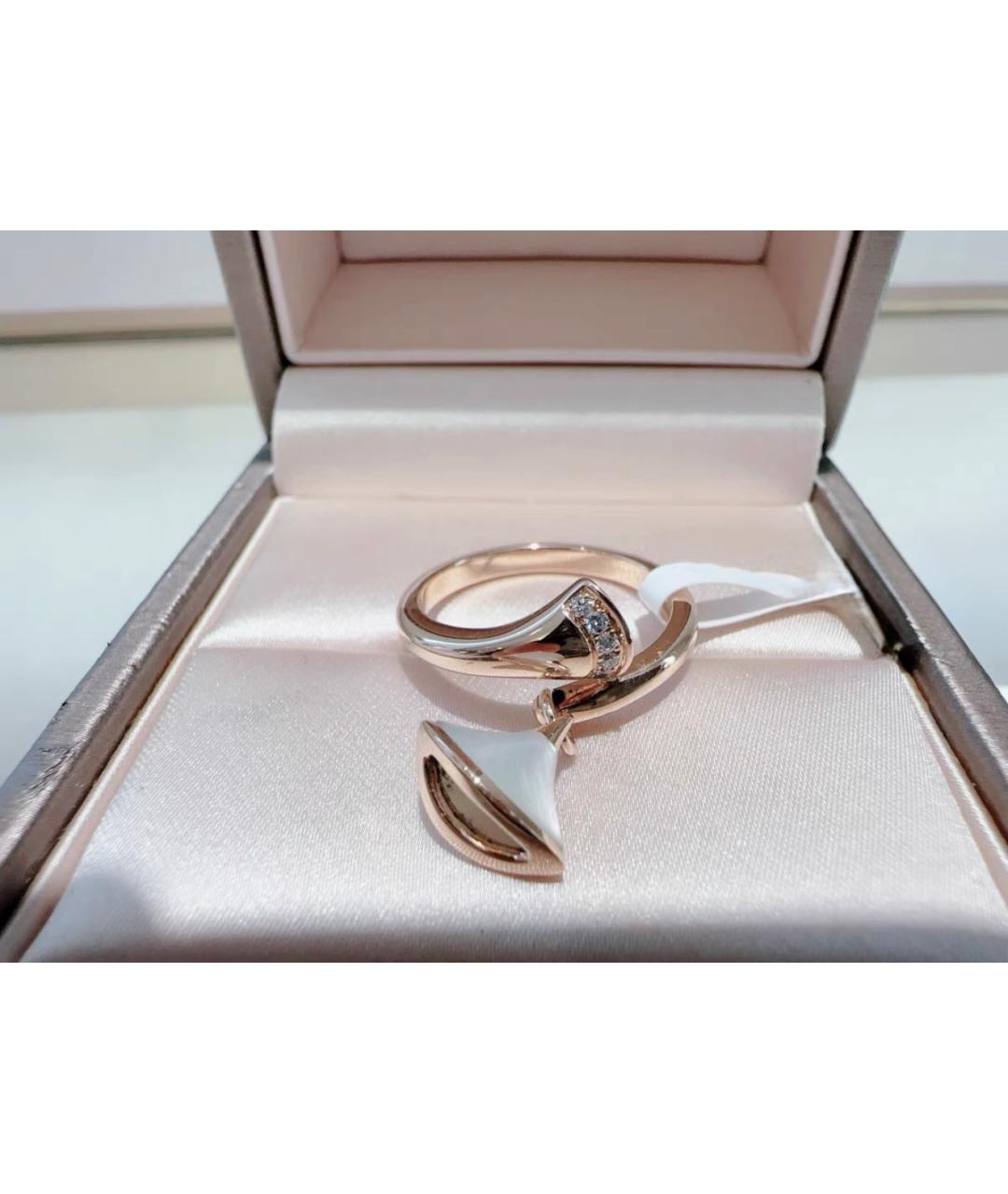 BVLGARI Золотое кольцо из розового золота, фото 2