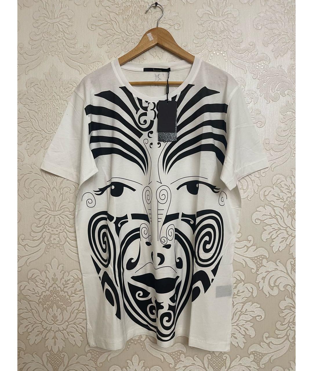 BILLIONAIRE Белая хлопковая футболка, фото 2