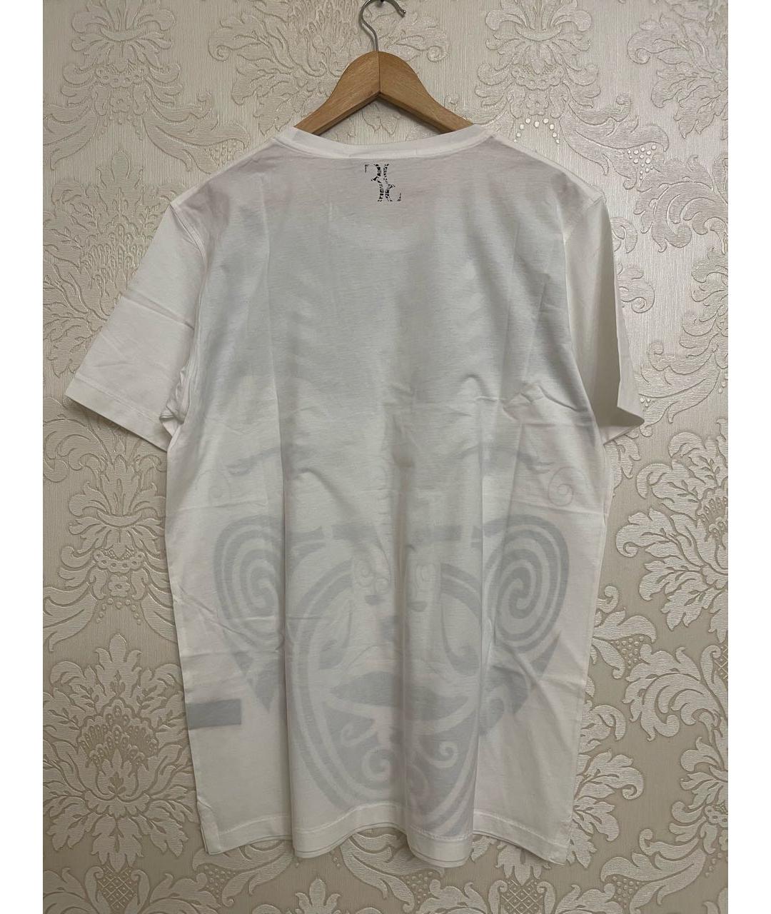 BILLIONAIRE Белая хлопковая футболка, фото 3