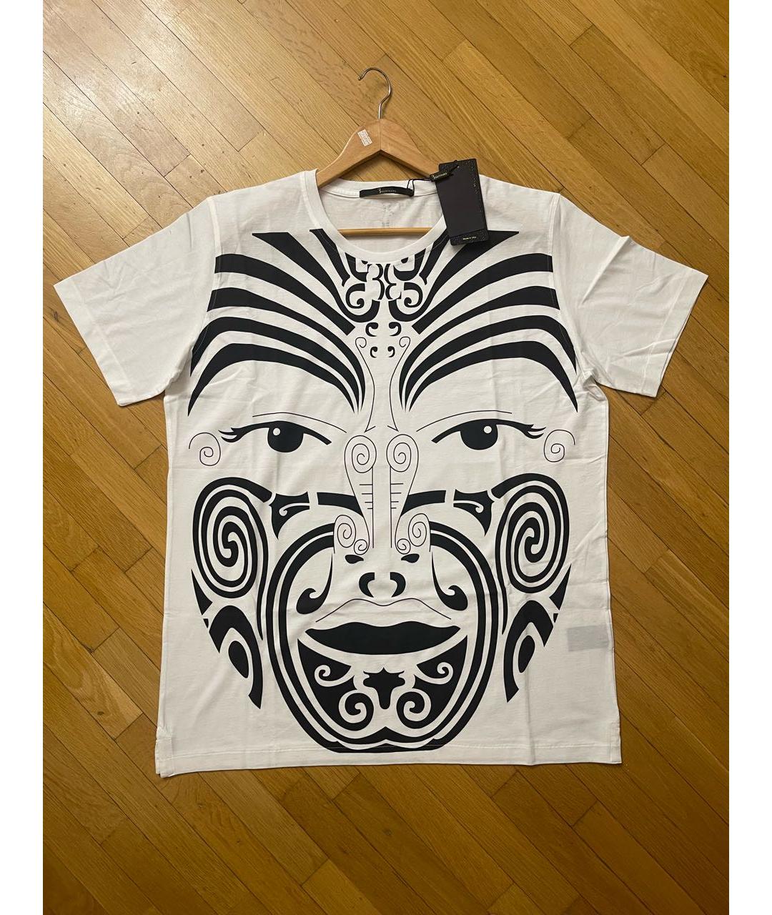 BILLIONAIRE Белая хлопковая футболка, фото 9