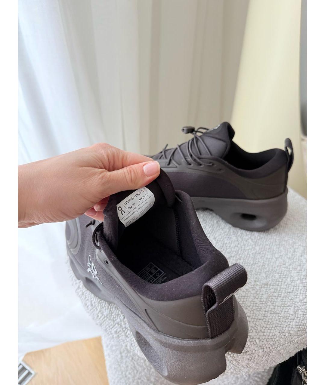 LOEWE Коричневые кроссовки, фото 3