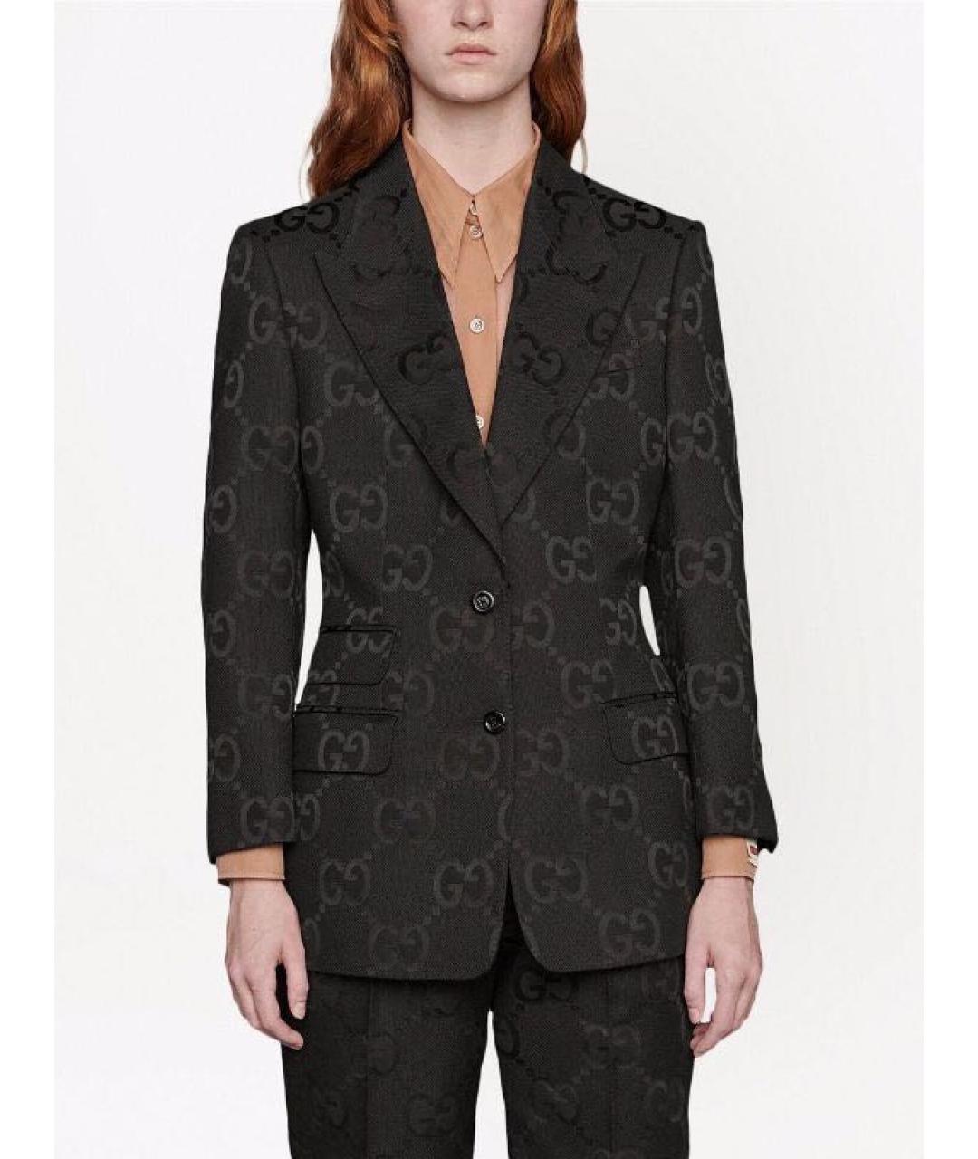 GUCCI Черный жакет/пиджак, фото 2