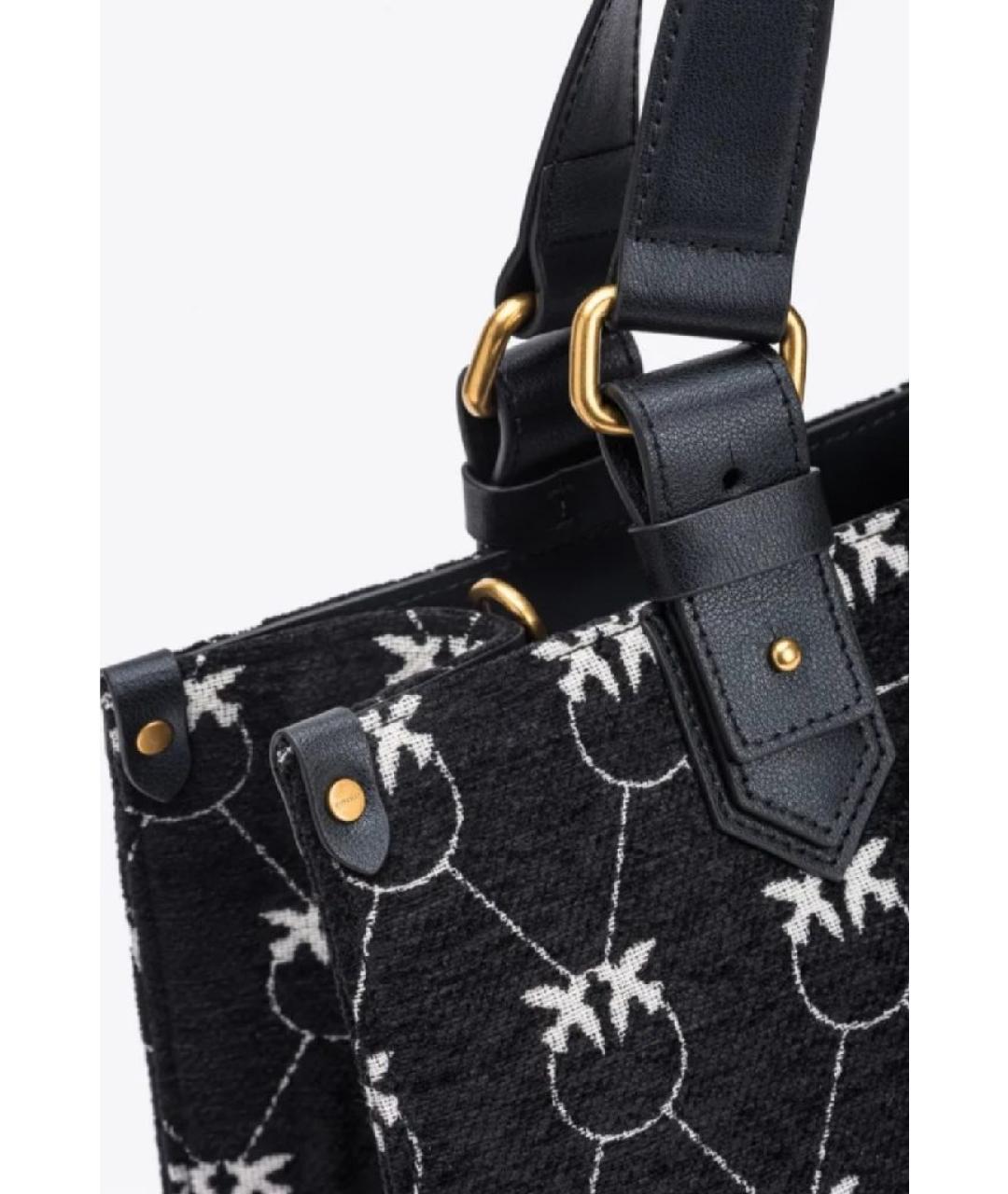 PINKO Мульти жаккардовая сумка с короткими ручками, фото 3