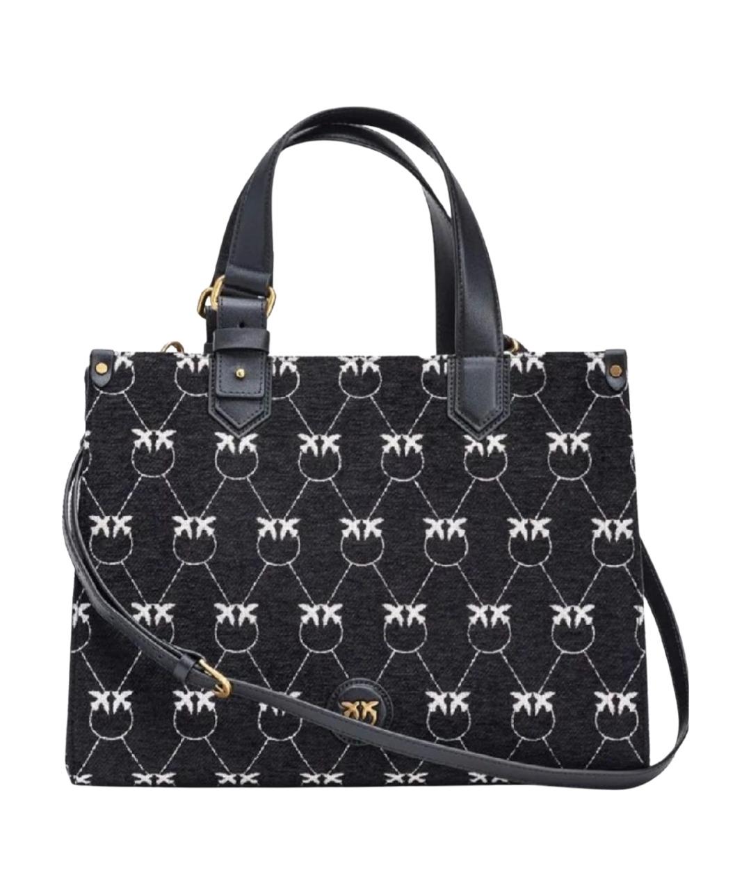 PINKO Мульти жаккардовая сумка с короткими ручками, фото 1