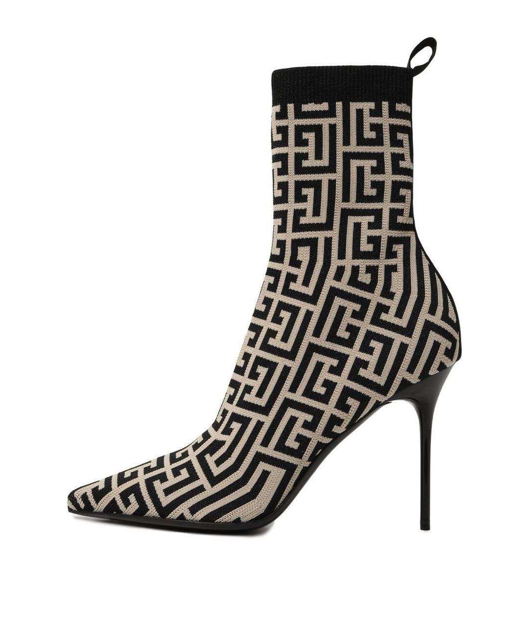 BALMAIN Мульти текстильные ботильоны, фото 3