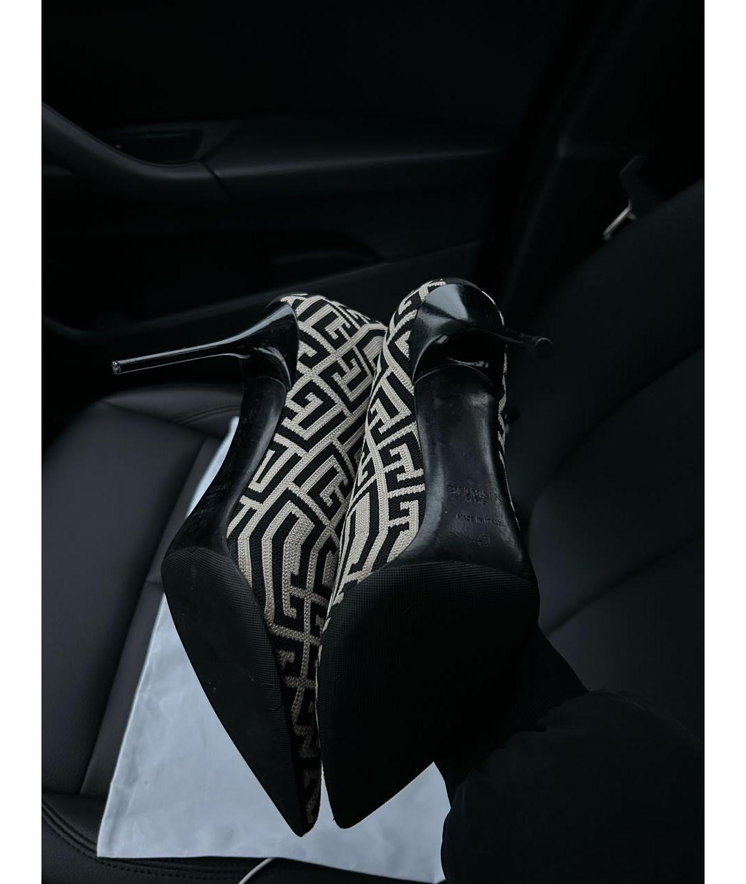 BALMAIN Мульти текстильные ботильоны, фото 7