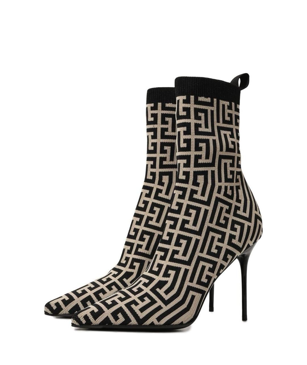 BALMAIN Мульти текстильные ботильоны, фото 2