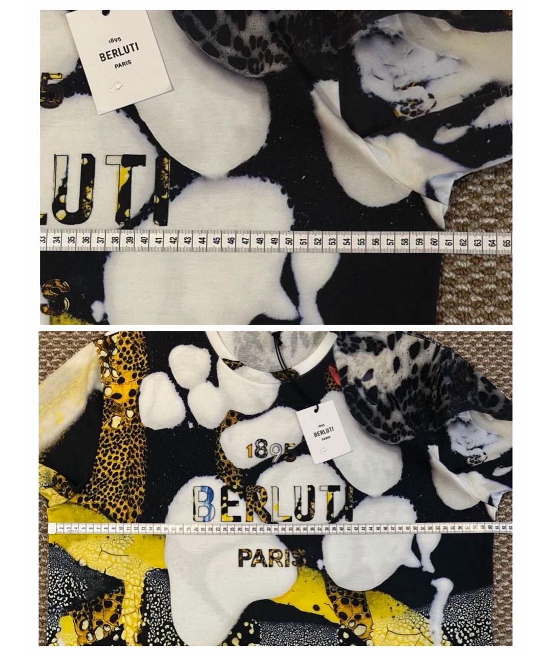 BERLUTI Мульти хлопковая футболка, фото 8