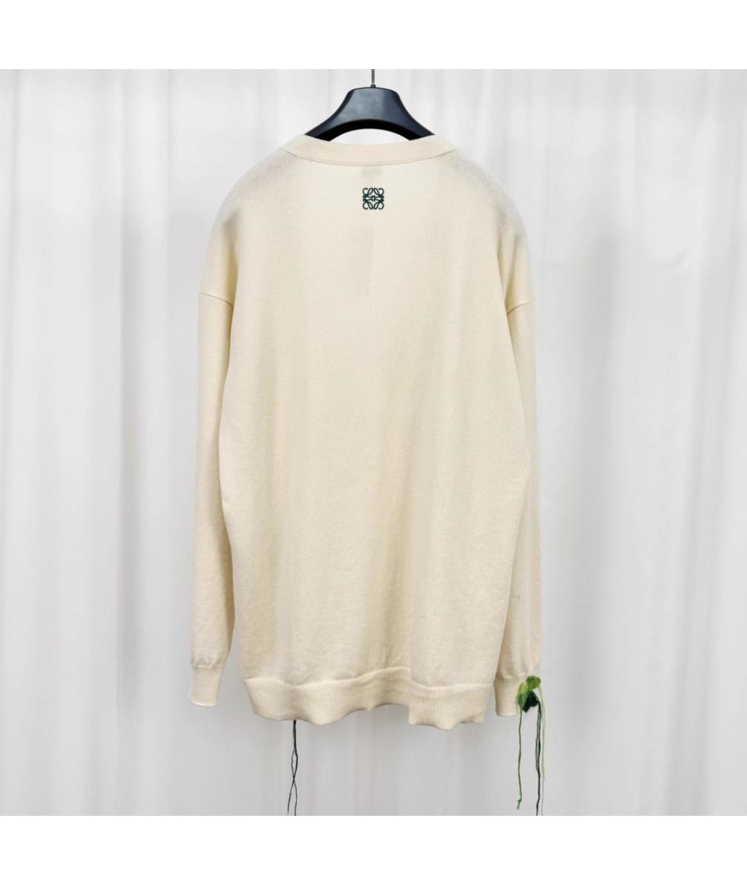 LOEWE Бежевый джемпер / свитер, фото 3
