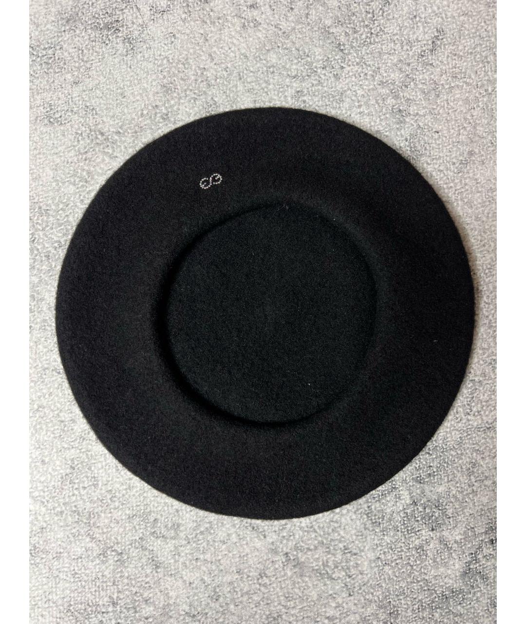 ESCADA Черная шерстяная шапка, фото 7