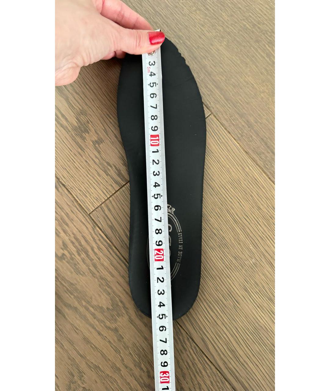 TOD'S Черные кожаные кеды, фото 6