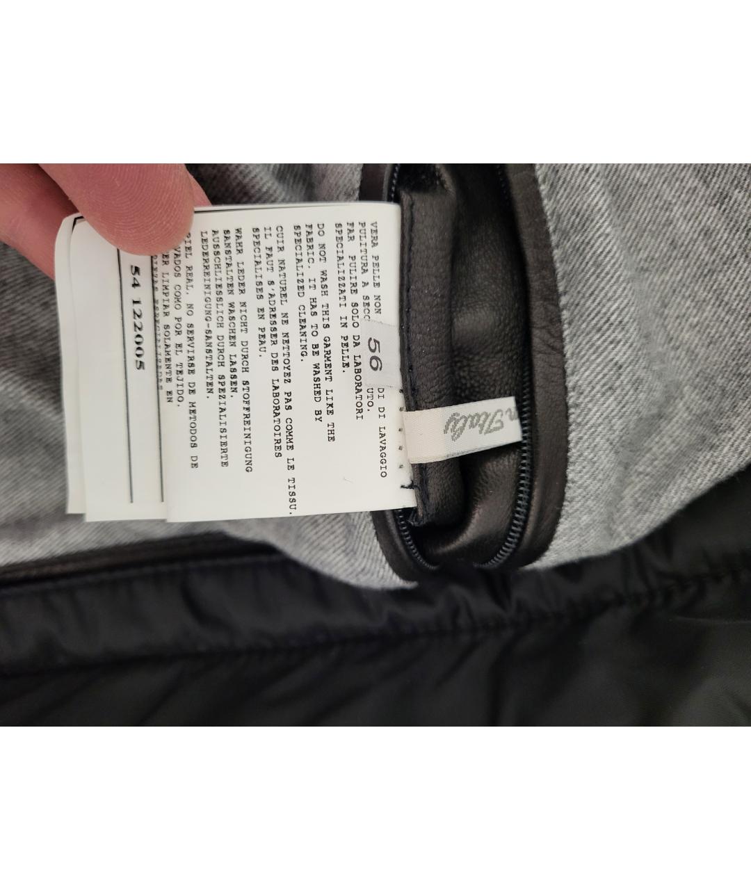 MARNI Черная кожаная парка, фото 5