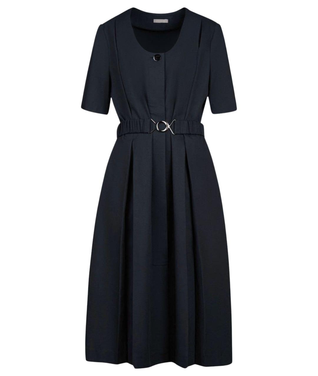 12 STOREEZ Черное хлопковое повседневное платье, фото 1