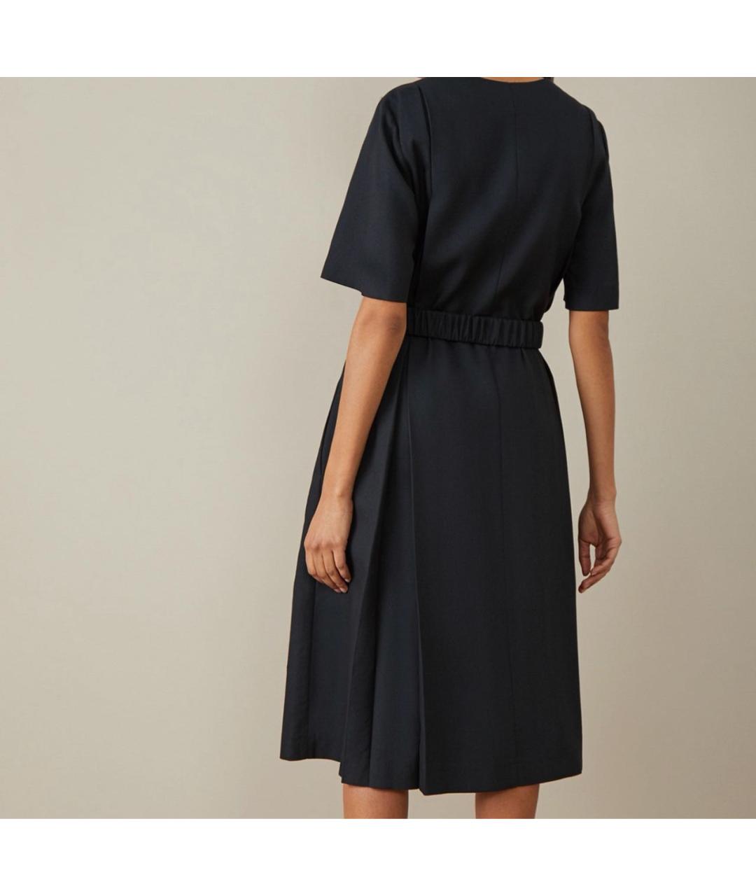 12 STOREEZ Черное хлопковое повседневное платье, фото 2