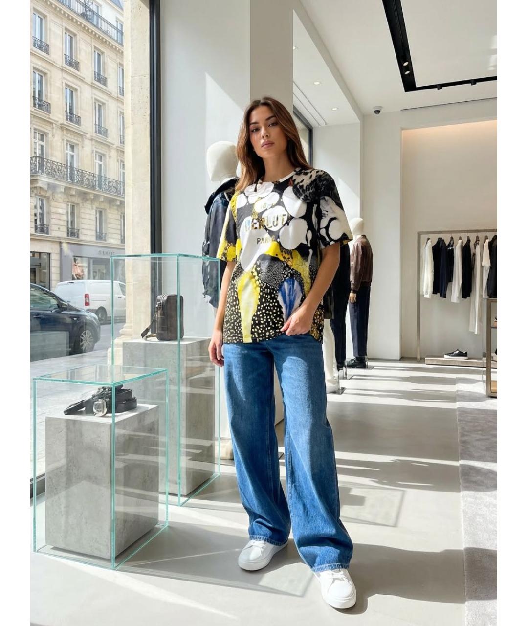 BERLUTI Мульти хлопковая футболка, фото 2