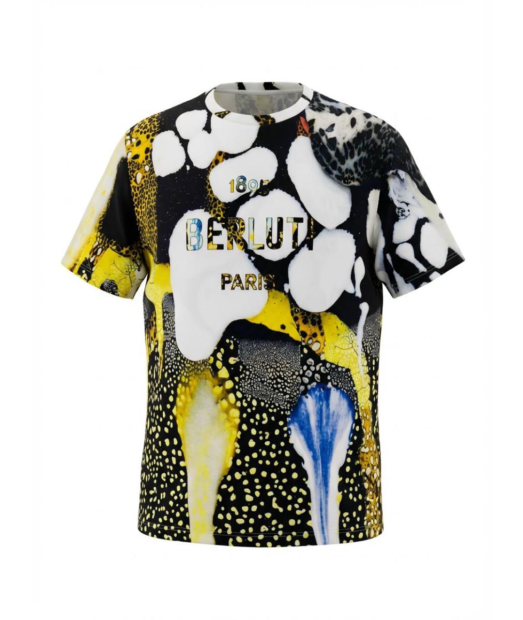 BERLUTI Мульти хлопковая футболка, фото 1