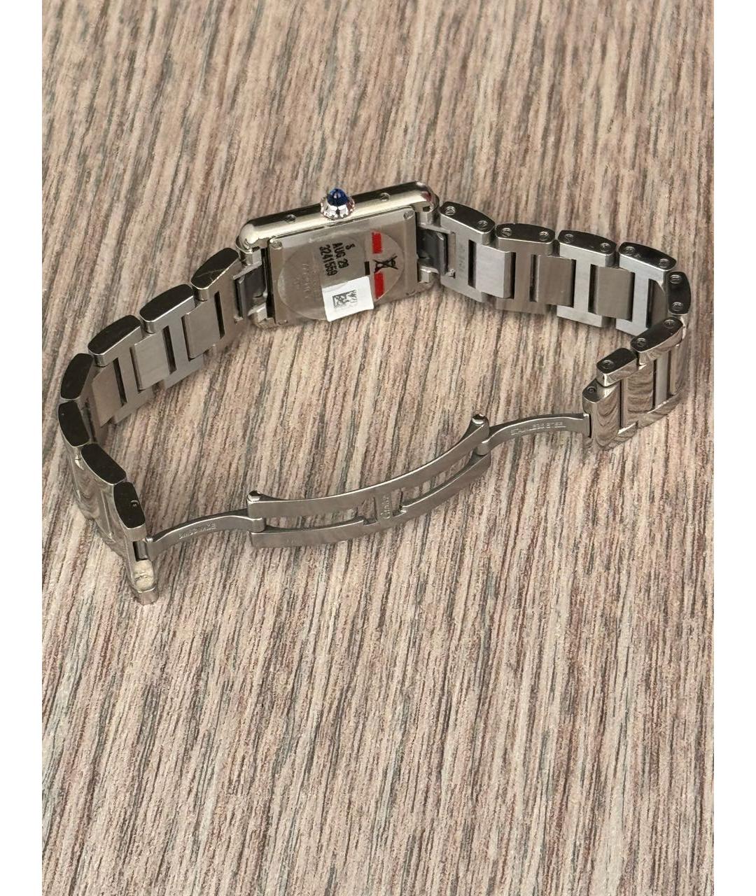 CARTIER Серебряные металлические часы, фото 2