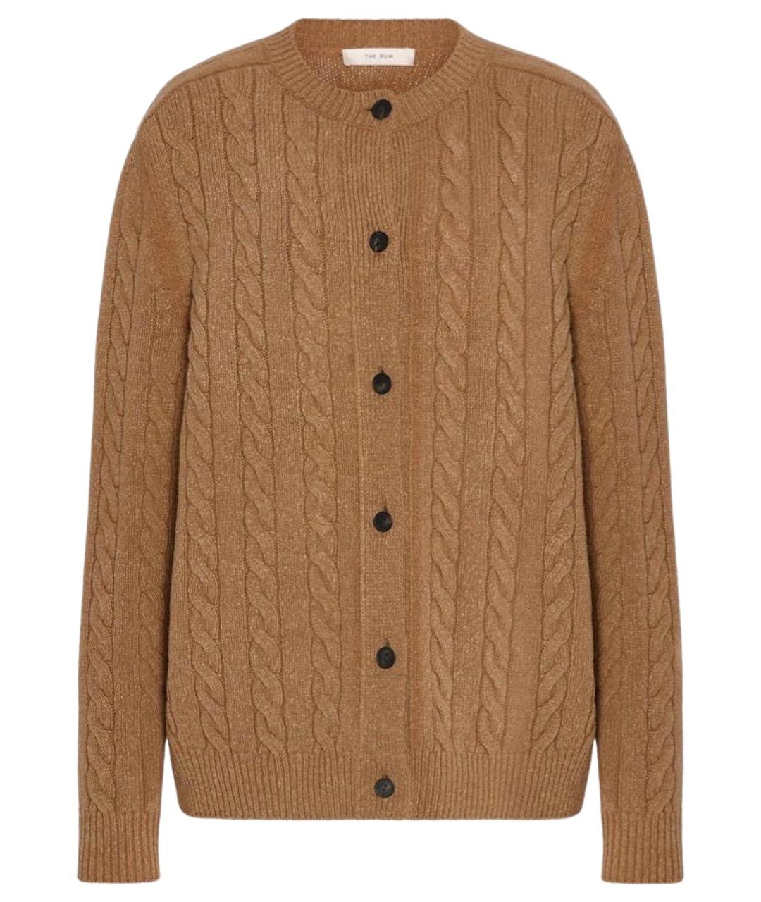 THE ROW Горчичный шерстяной кардиган, фото 1