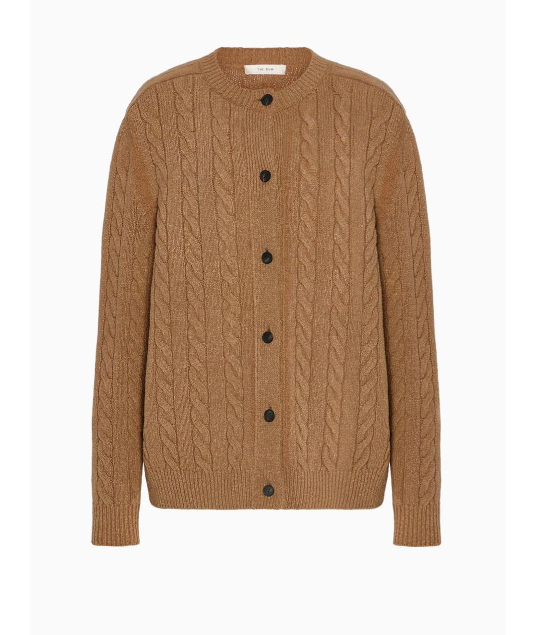 THE ROW Горчичный шерстяной кардиган, фото 8