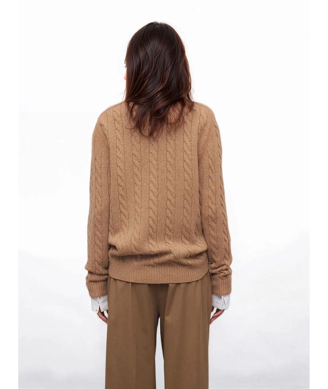 THE ROW Горчичный шерстяной кардиган, фото 4