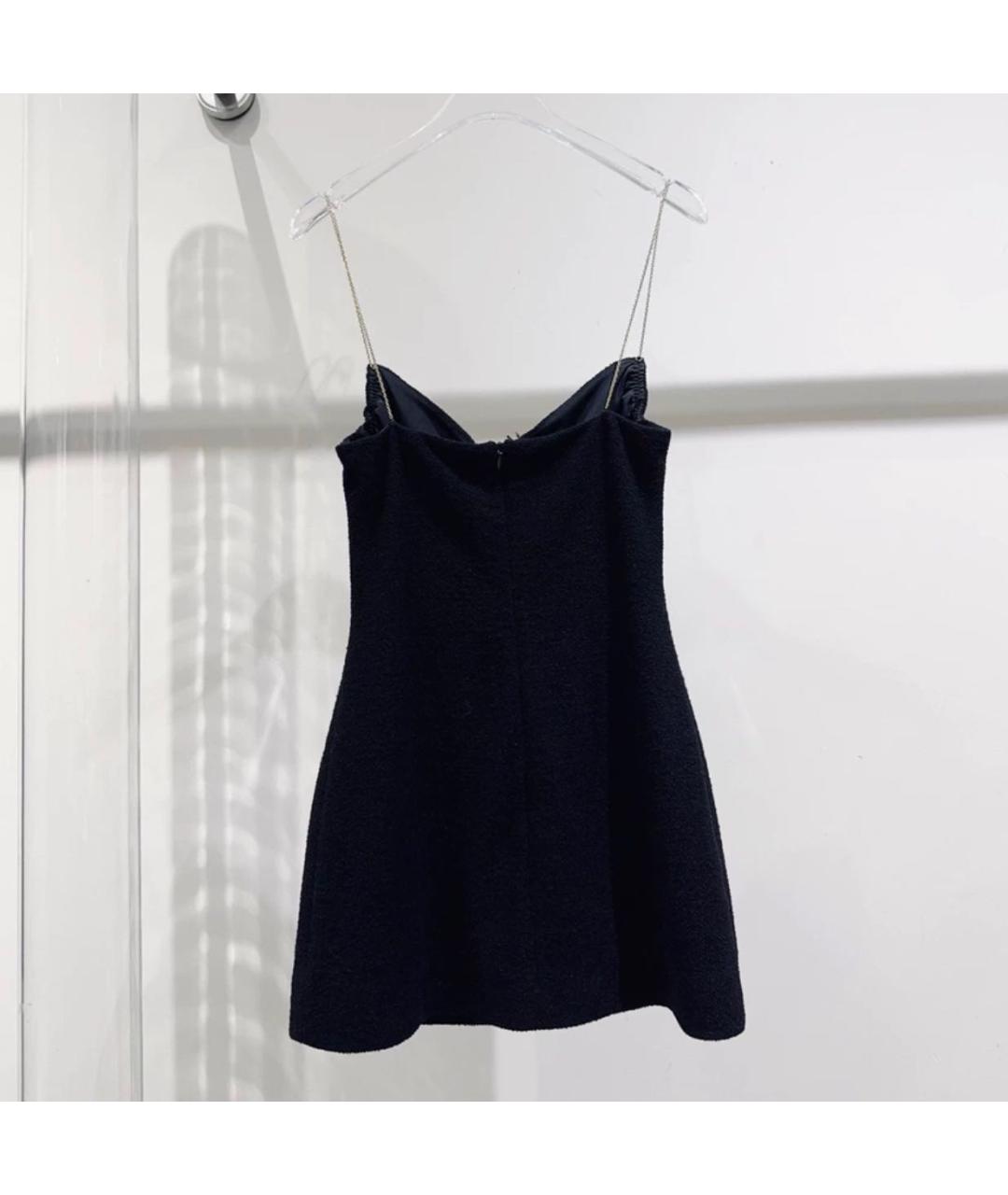 MIU MIU Черное хлопковое вечернее платье, фото 4