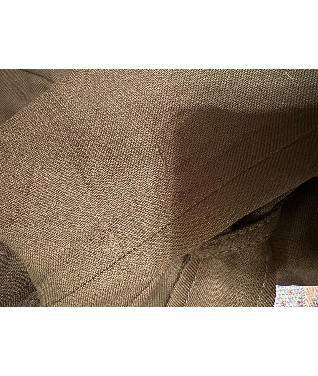 RED VALENTINO Темно-синее вискозное пальто, фото 8