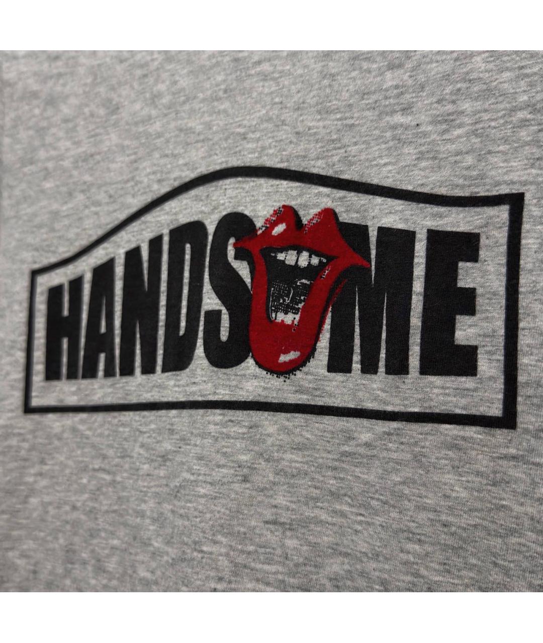 DOLCE&GABBANA Серая хлопковая футболка, фото 2