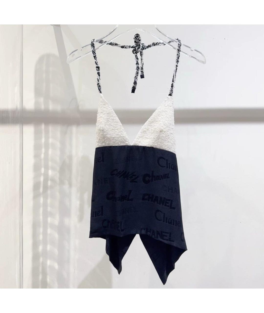 CHANEL Белая майка, фото 4