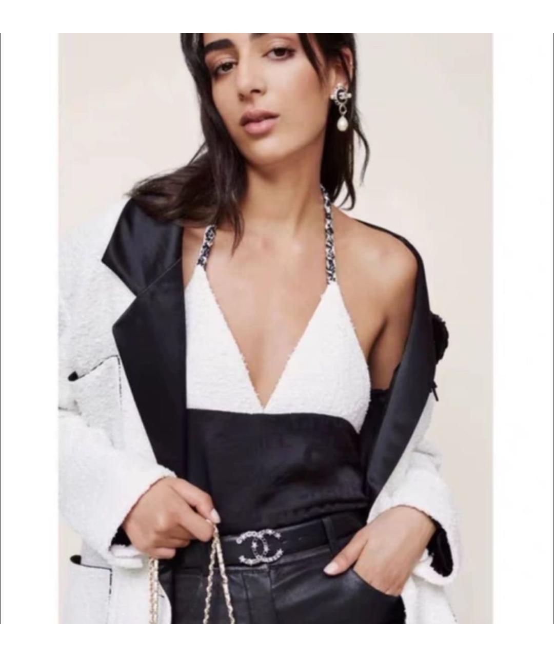 CHANEL Белая майка, фото 3