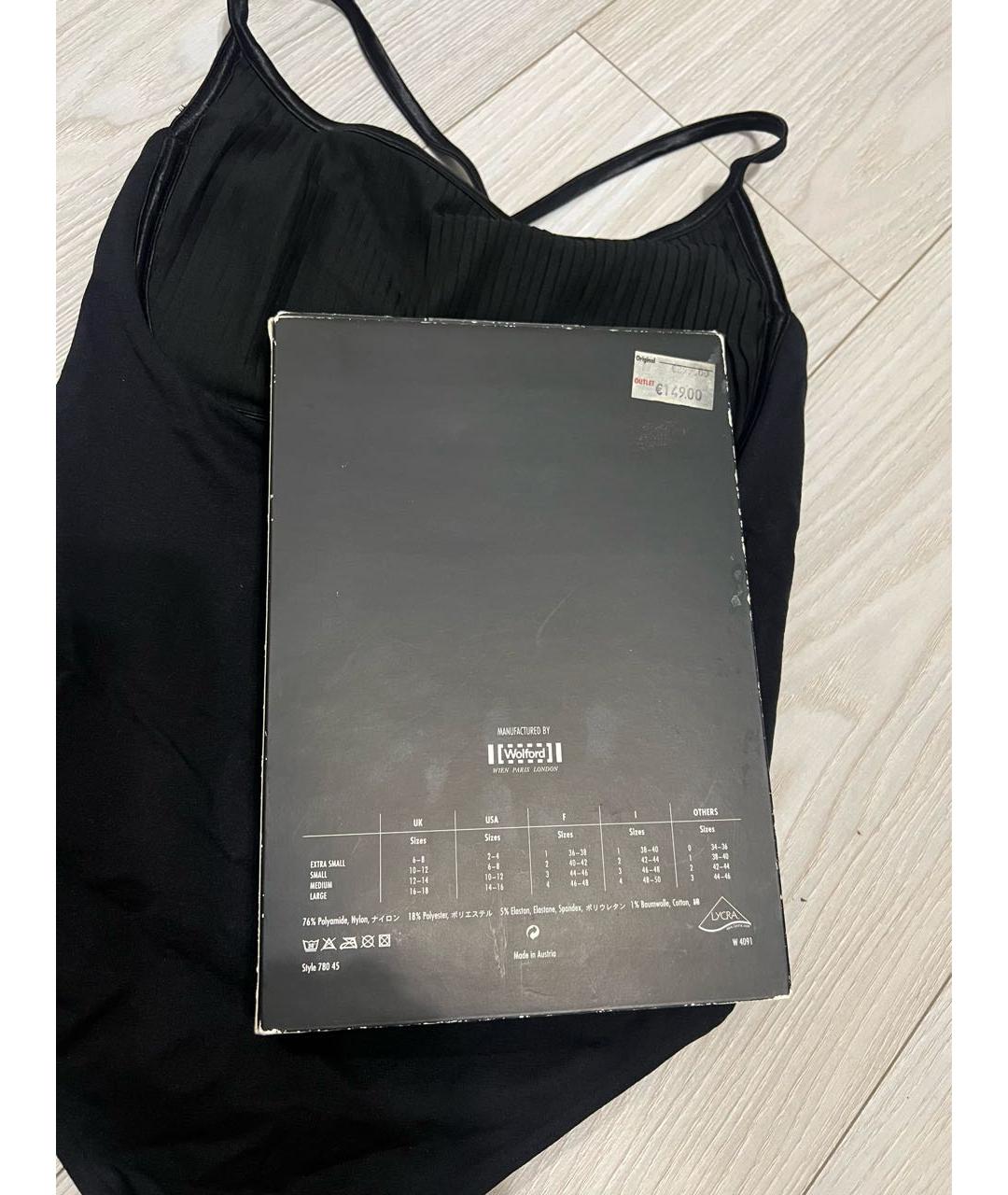 GIORGIO ARMANI Черное полиамидовое боди, фото 5