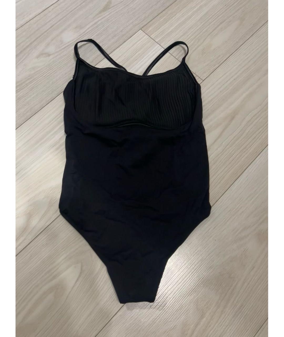 GIORGIO ARMANI Черное полиамидовое боди, фото 9