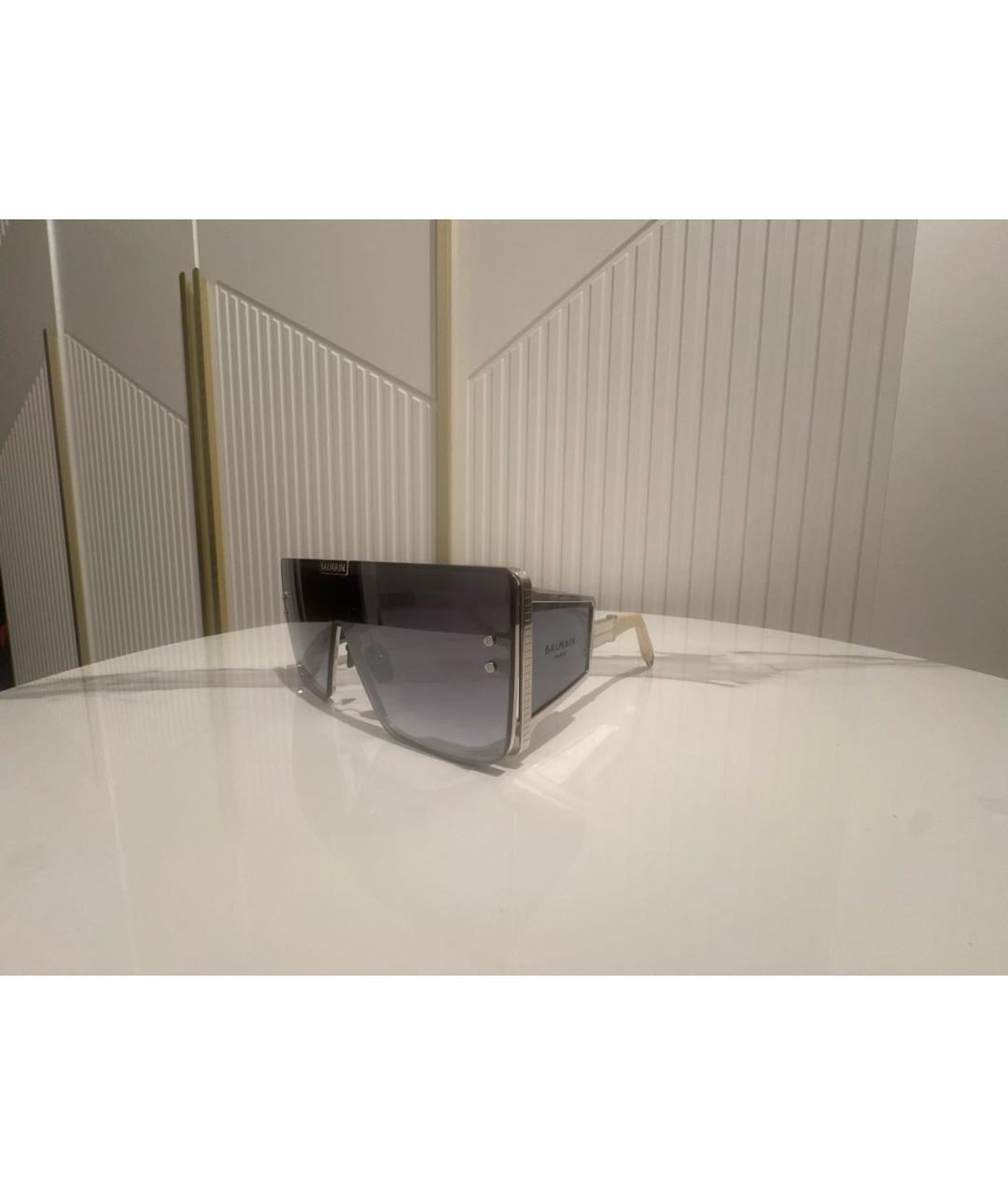BALMAIN Антрацитовые солнцезащитные очки, фото 2