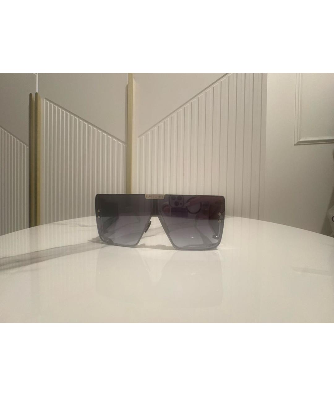 BALMAIN Антрацитовые солнцезащитные очки, фото 7