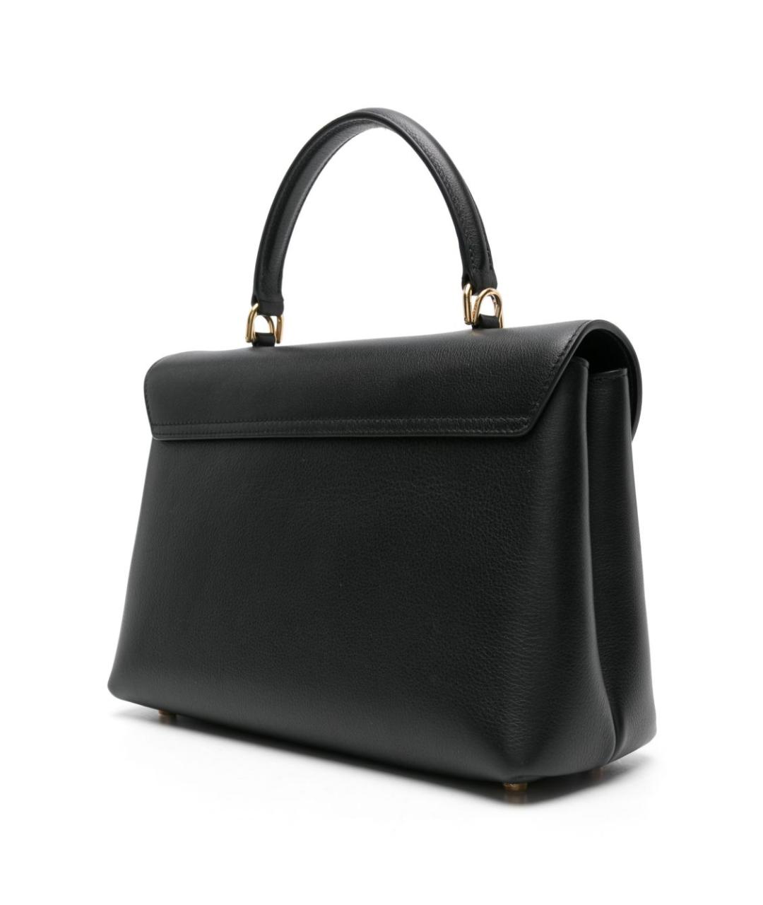 CELINE Черная кожаная сумка через плечо, фото 5