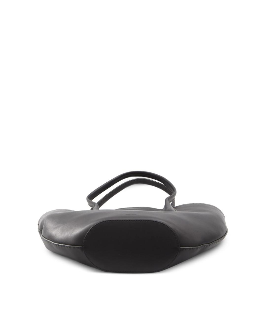 THE ROW Черная кожаная сумка тоут, фото 3