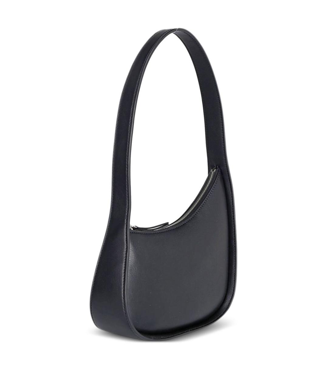 THE ROW Черная кожаная сумка через плечо, фото 4