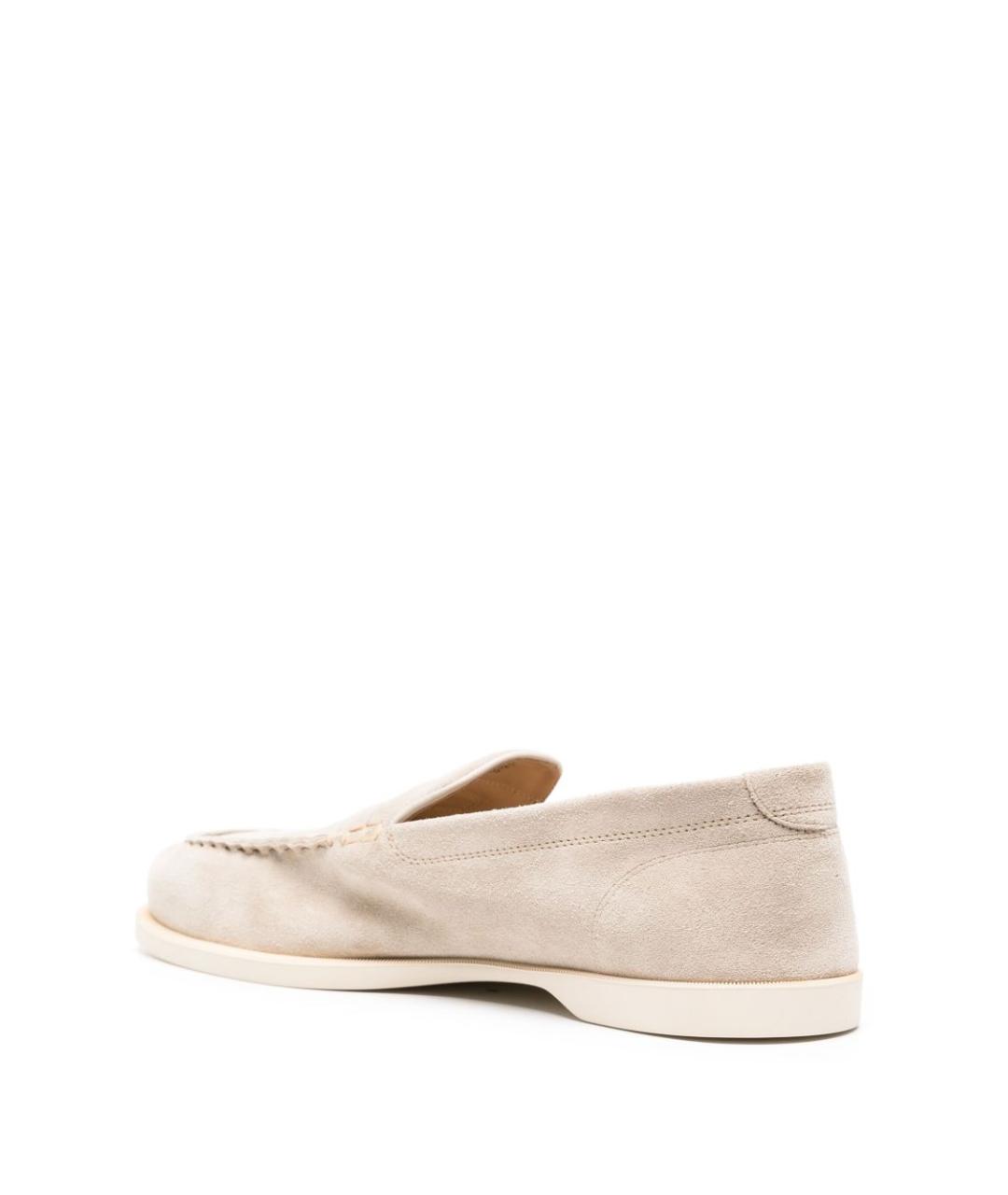 JOHN LOBB Бежевые лоферы, фото 2