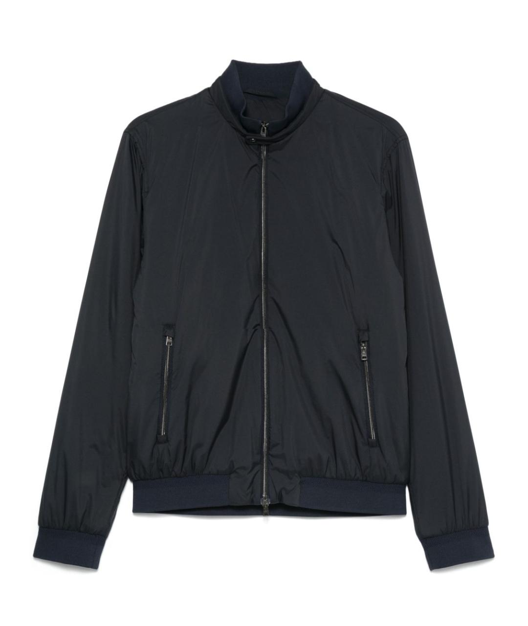 HERNO Синяя полиэстеровая куртка, фото 1