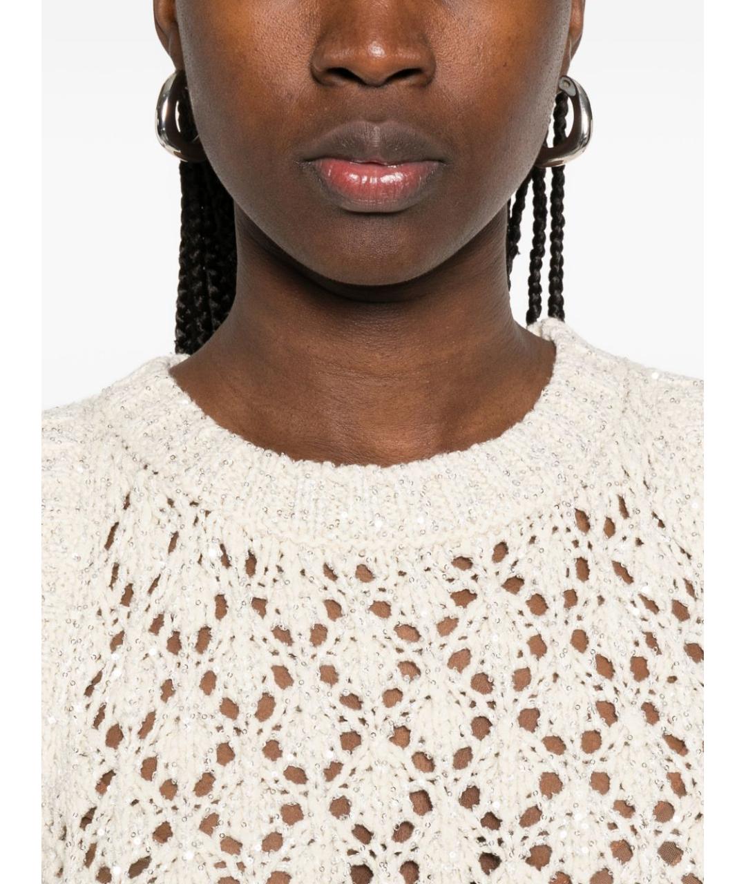 FABIANA FILIPPI Белая майка, фото 5