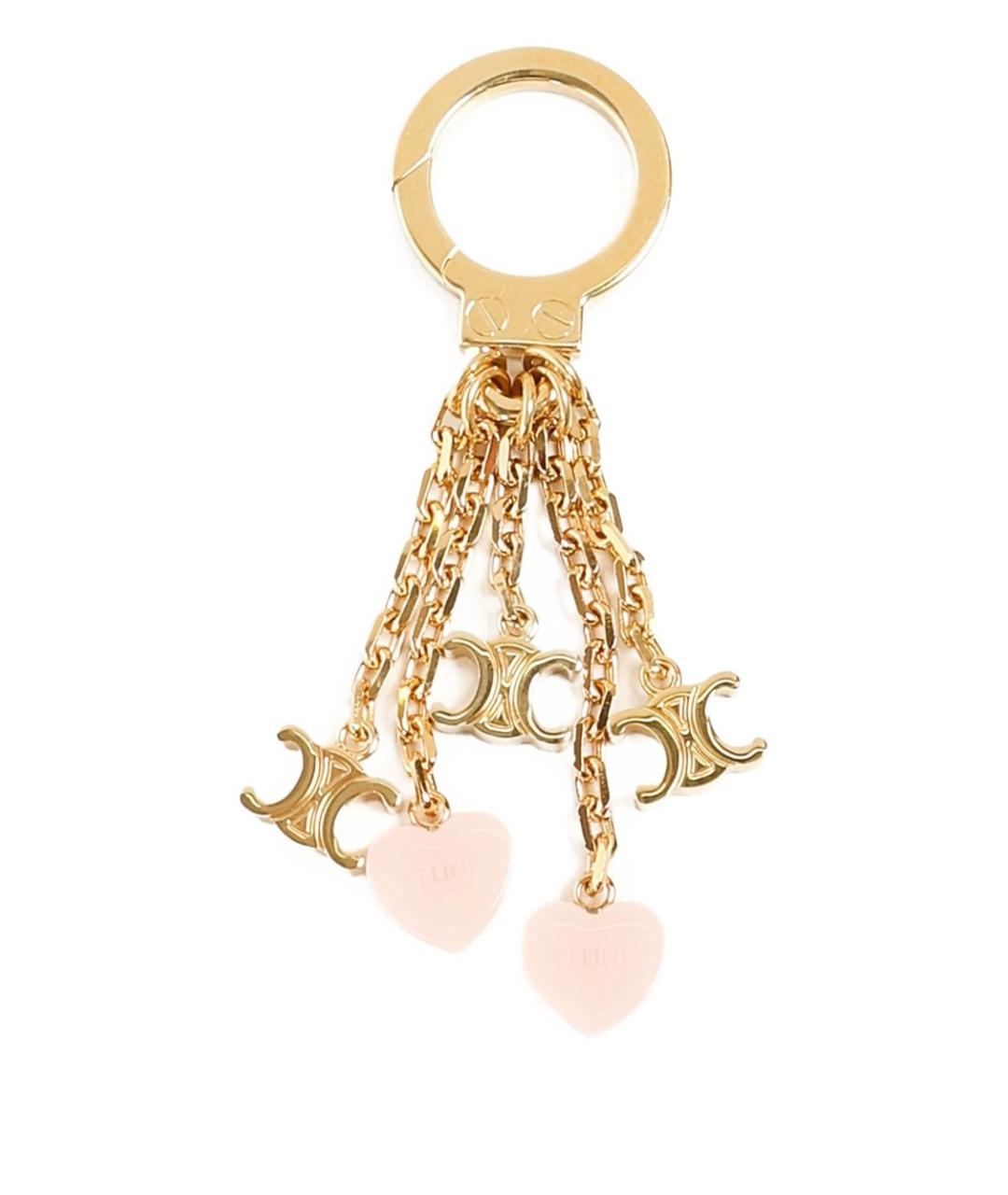 CELINE Золотой брелок, фото 1