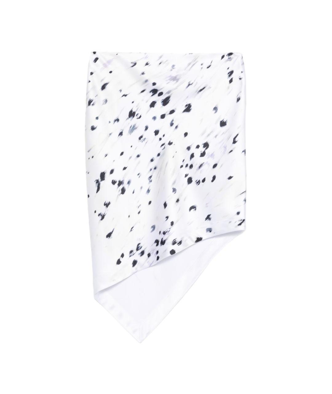 IRO Белая полиэстеровая юбка миди, фото 2