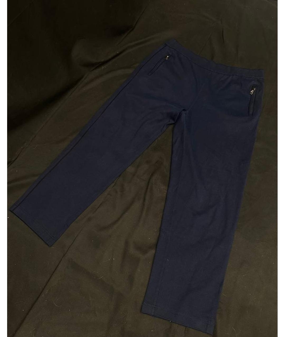 BRIONI Синий хлопковый спортивный костюм, фото 2