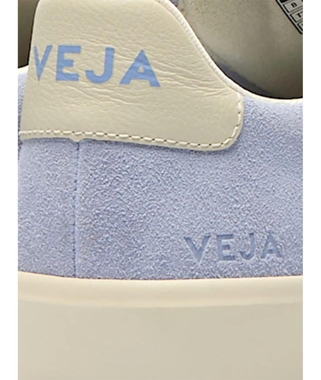 VEJA Серебряные замшевые кроссовки, фото 2
