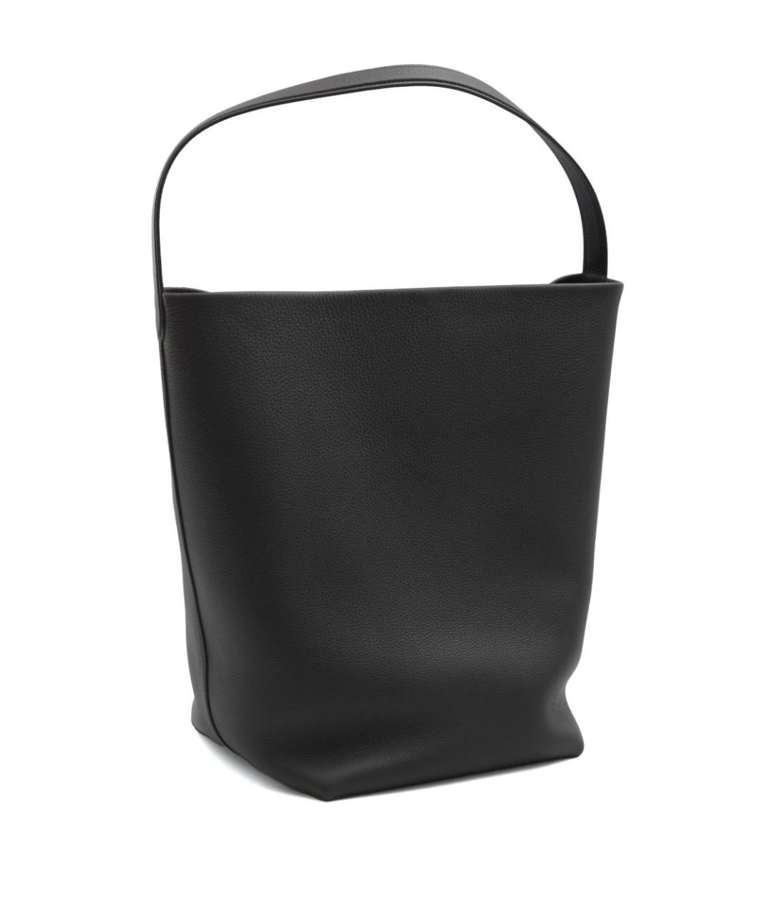 THE ROW Черная кожаная сумка тоут, фото 3