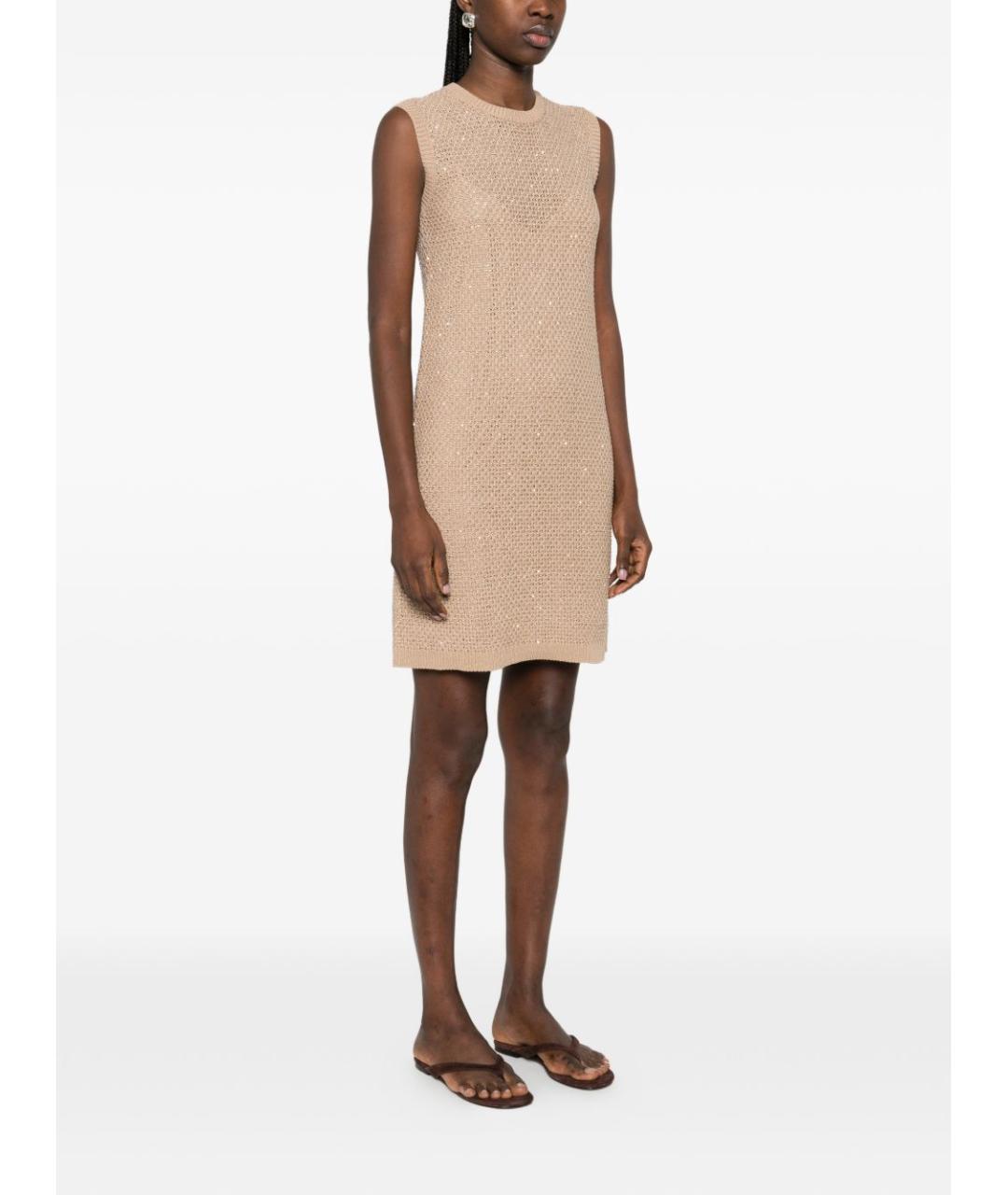 FABIANA FILIPPI Бежевое платье, фото 2