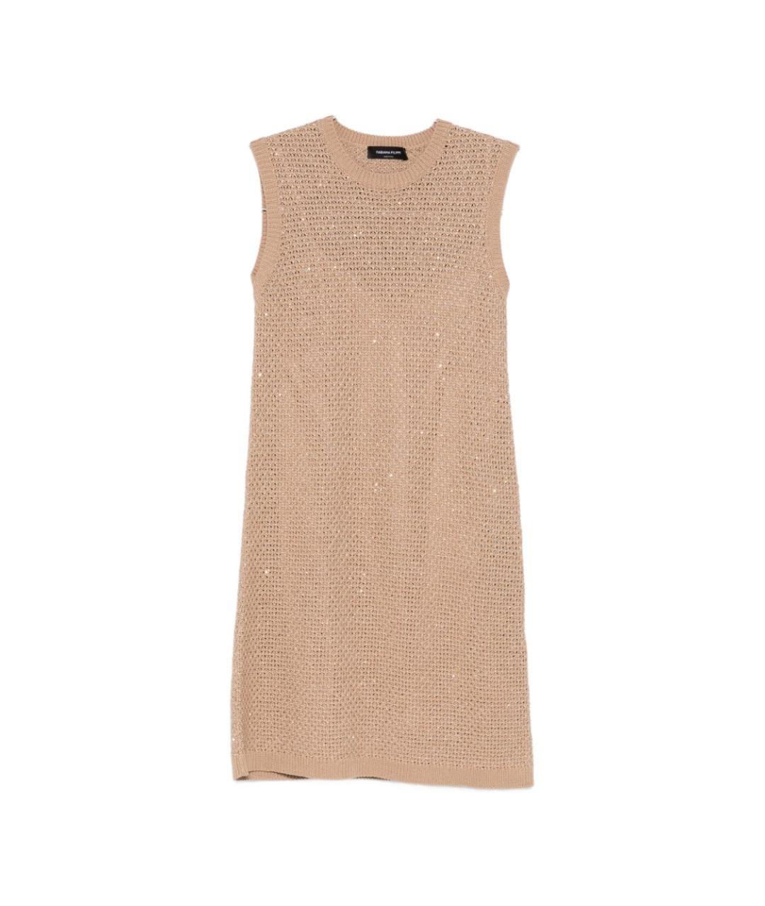 FABIANA FILIPPI Бежевое платье, фото 1