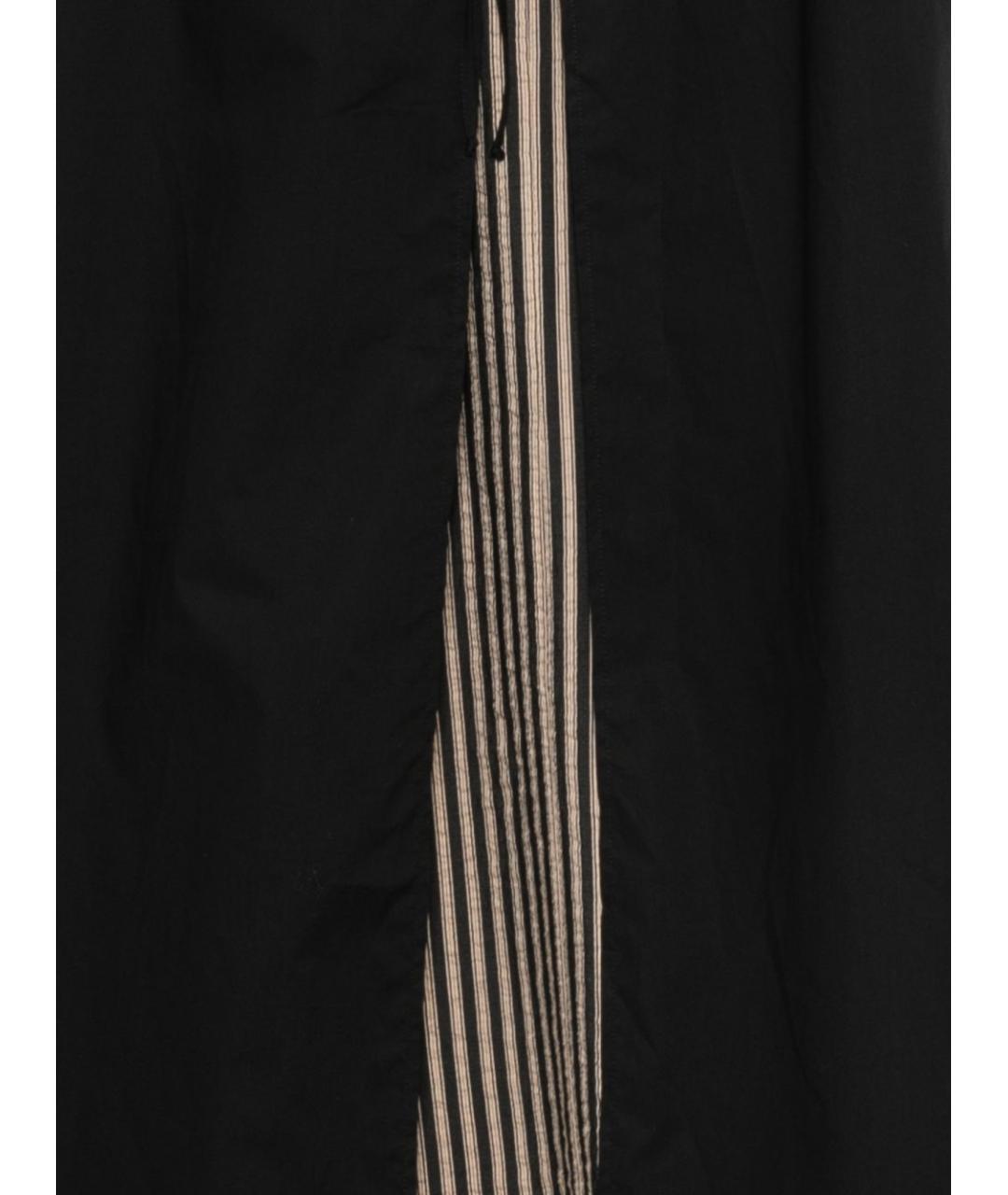 ALYSI Черное хлопковое повседневное платье, фото 3